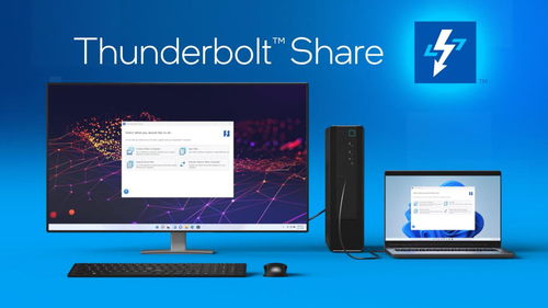 英特爾推出Thunderbolt Share軟件 革新多電腦協作，無縫傳輸數據、共享屏幕與外設